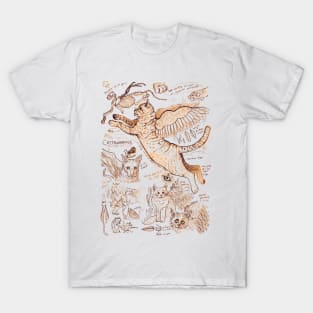 Cattawampi- Flying Felines T-Shirt